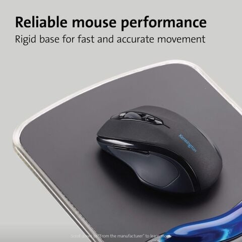 Kensington 62401 Entegre Bilek Destekli Duo Jel Mouse Pad Mavi-Siyah