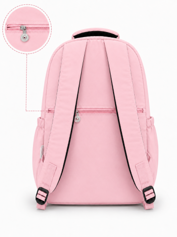 Relaxion Pembe Laptop Bölmeli Okul Sırt Çantası Seti 1635