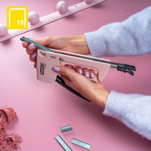 Rapid Çakma Makinesi R13 Blomster Pastel Pembe 5001621