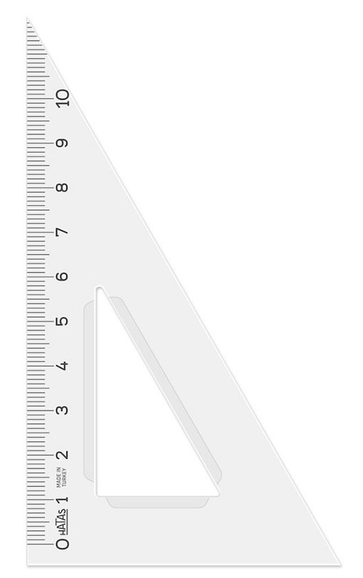 Hatas Öğrenci Gönyesi 21cm/60