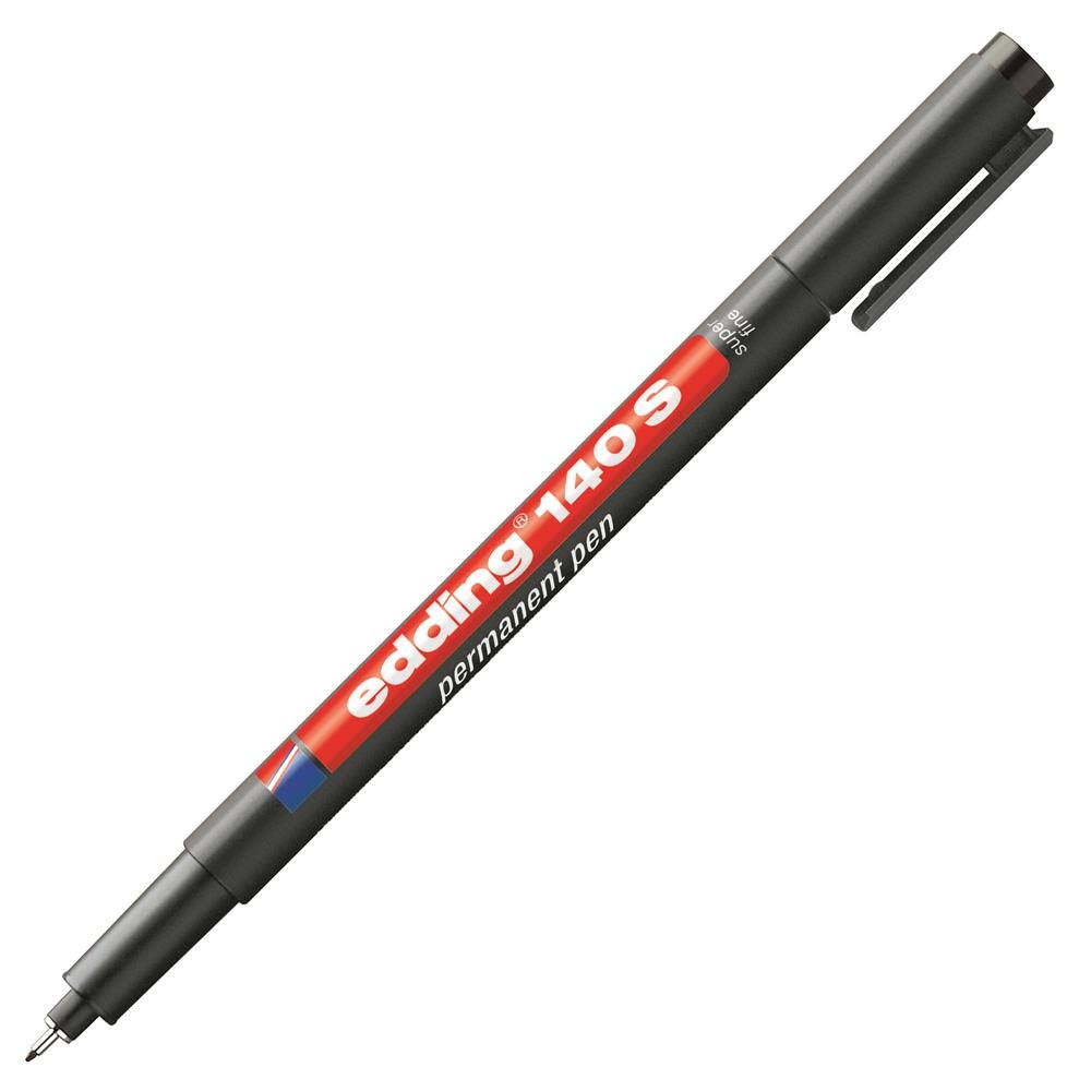 Edding 140S Permanent Asetat Kalemi Siyah
