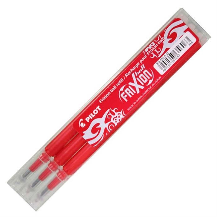 Pilot Roller Kalem FRIXION Refili 0.7 Kırmızı 3 LÜ
