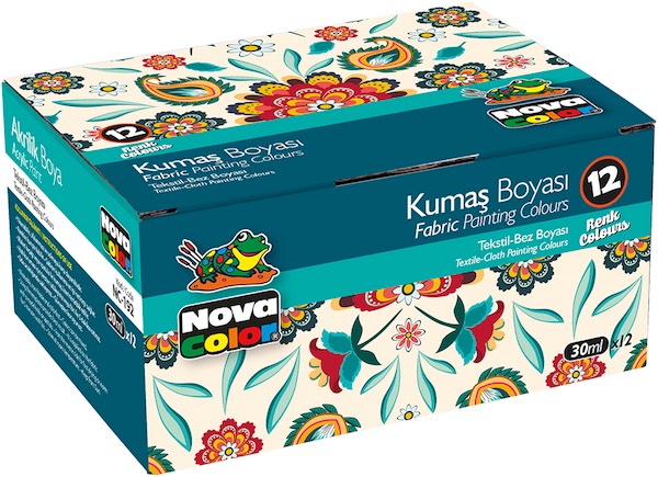 Nova Color Kumaş Boyası Şişe 12 Lİ NC-192