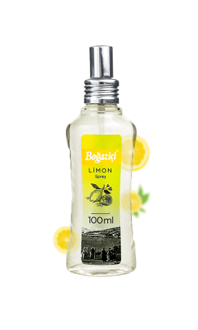 Boğaziçi Parfümlü Limon Kolonyası 100 Ml Sprey Cam Şişe