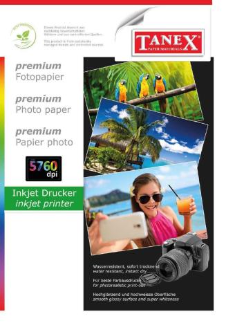 Tanex Fotoğraf Kağıdı A4 240gr 20'li
