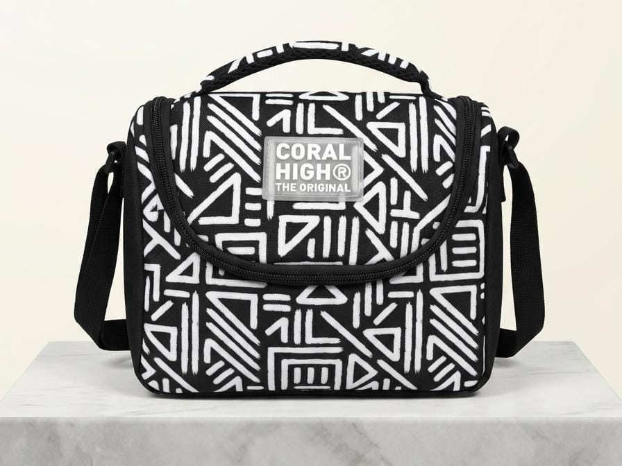 Coral High Geometrik Desenli Beslenme Çantası
