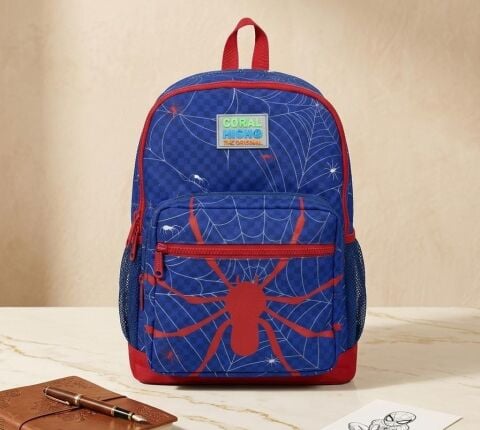 Coral High Örümcek Desenli Okul Çantası