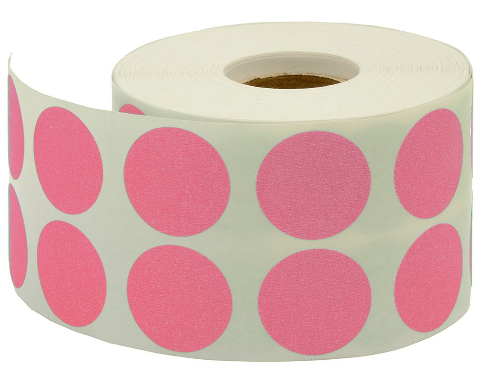 Tanex Nokta Etiket 20mm.Pembe