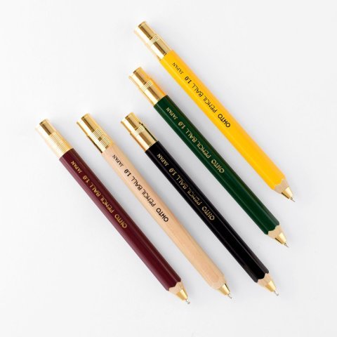 Ohto Pencil Ball Tükenmez Kalem 1.0mm Siyah