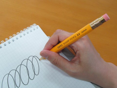 Ohto Wooden Versatil Kalem 2.0mm Bordo