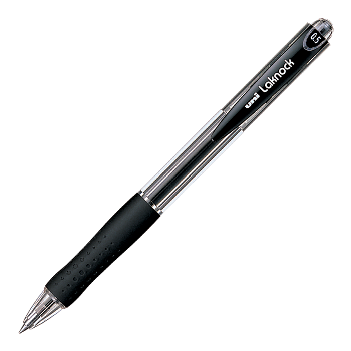 Uni LAKNOCK micro 0.5 Mekanik Tükenmez Kalem Siyah