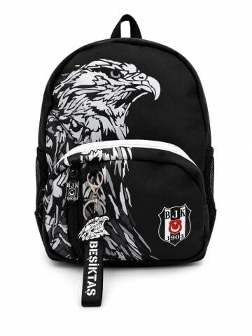 Lisanslı Beşiktaş Kartal desenli 2'lü Ana Okul Çanta Seti