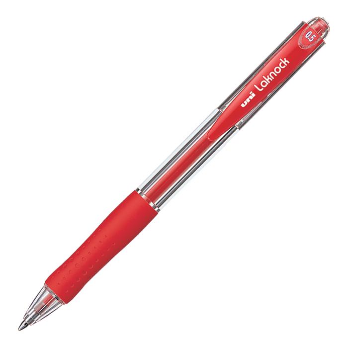 Uni LAKNOCK micro 0.5 MekanikTükenmez Kalem Kırmızı