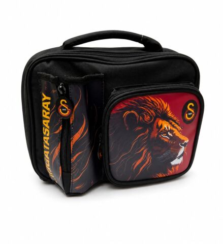 Galatasaray Lisanslı 3'lü Ana Okul Çanta Seti Aslan Desenli