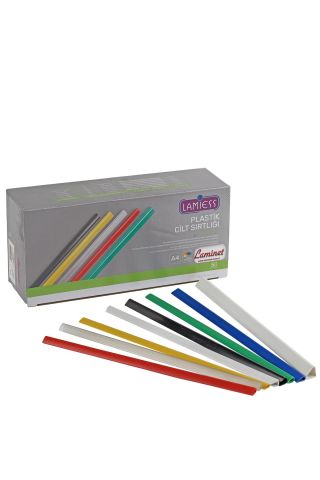 Lamiess 10 Mm Plastik Sırtlık Yeşil 100'Lü