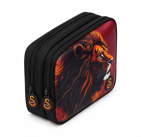 Galatasaray Lisanslı 2'lü Okul Seti Aslan Desenli
