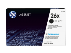 HP 26X Yüksek Kapasiteli Siyah Orijinal LaserJet Toner Kartuşu (CF226X)