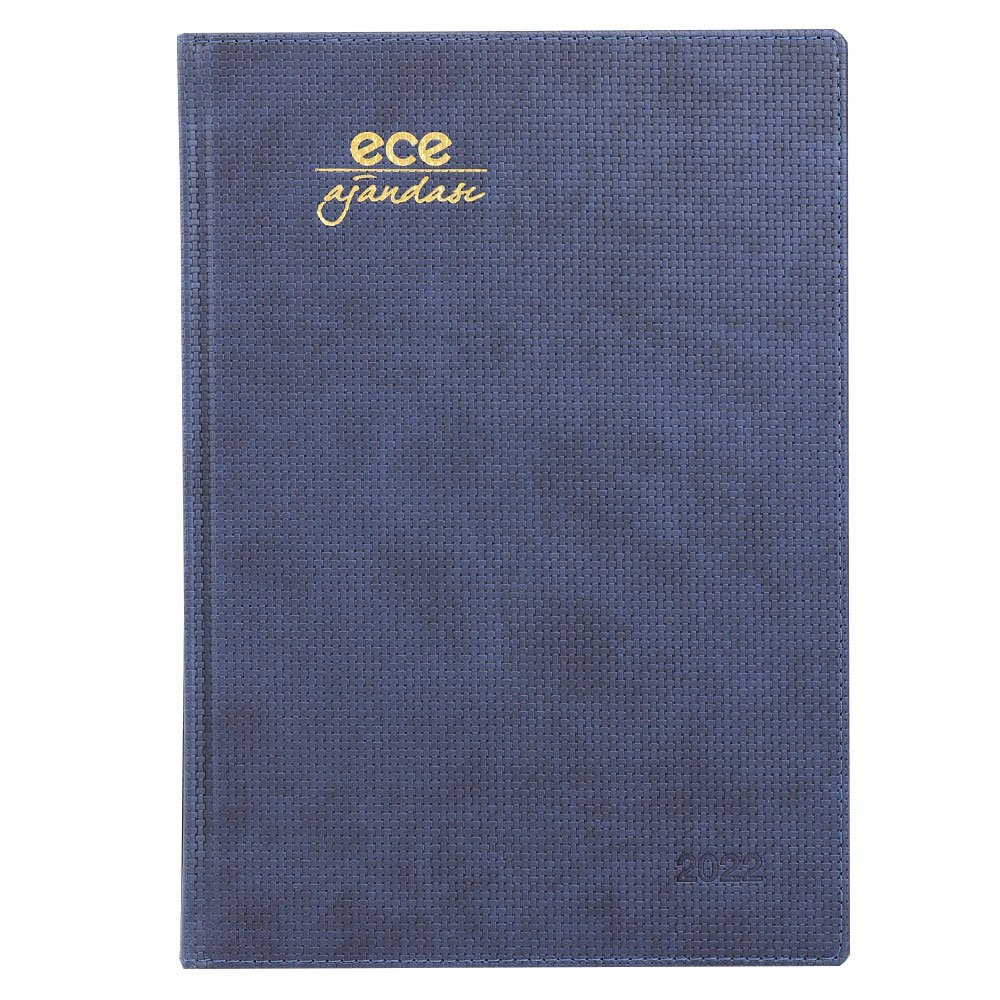 Ece Haftalık Ajanda 20X28 Çeşme NO:12 Lacivert
