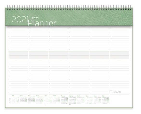 Gıpta 2021 Masaüstü Planlayıcı 40x28cm