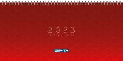 Gıpta Parc 2023 Masa Takvimi 16x33