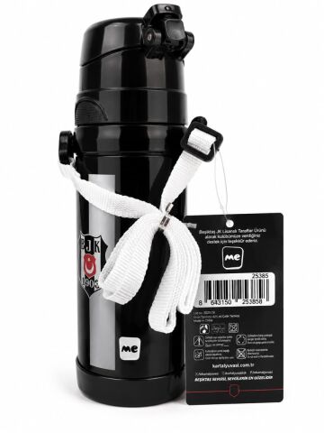 Beşiktaş Lisanslı 425 ml Çelik Termos Kartal Desenli