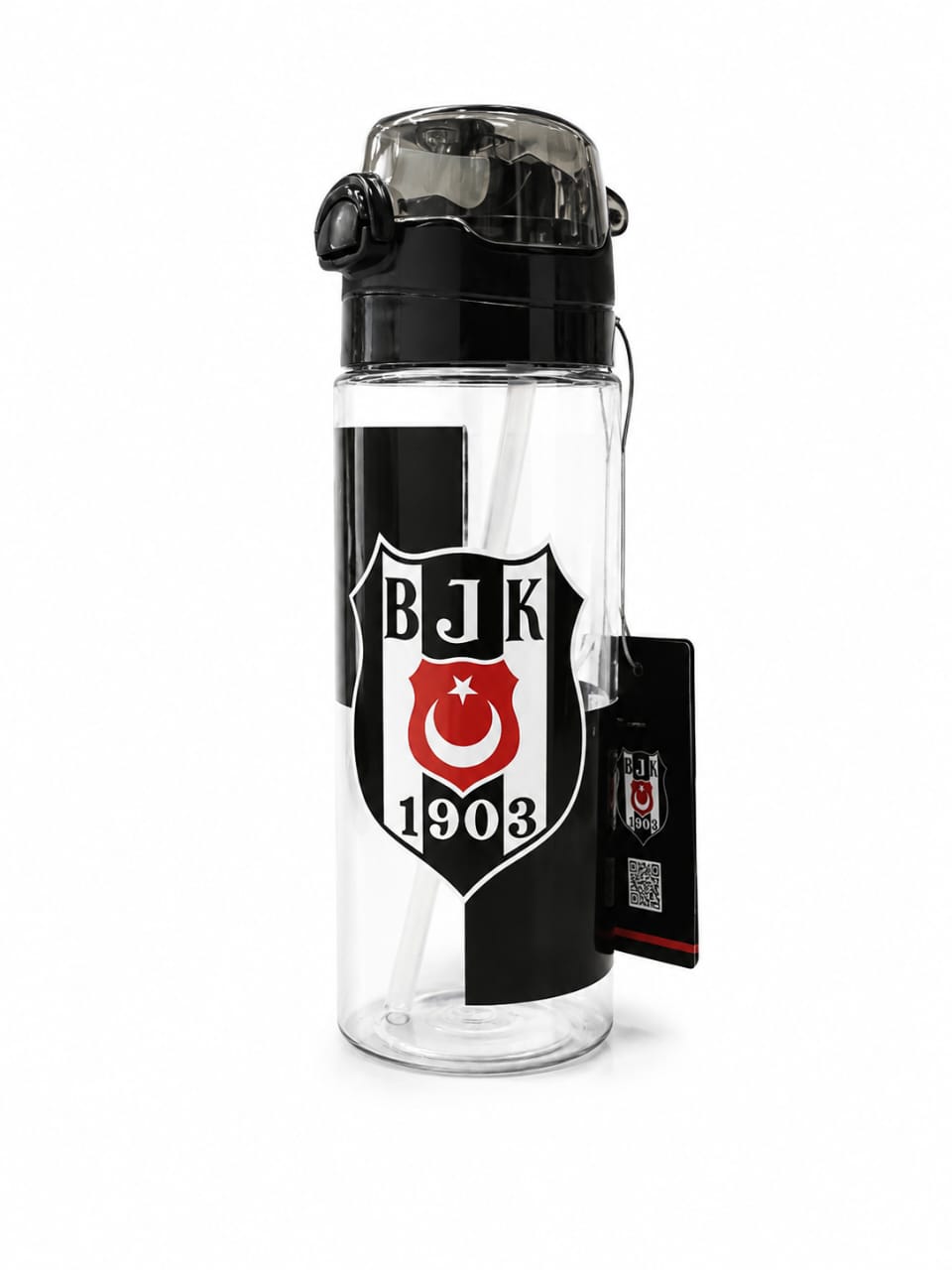 Beşiktaş Lisanslı 500 ml Plastik Matara Suluk
