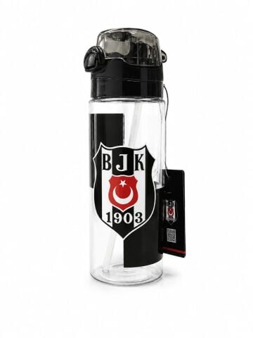 Beşiktaş Lisanslı 500 ml Plastik Matara Suluk
