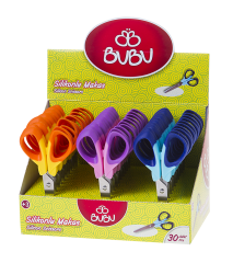 Bu-Bu Silikonlu Makas Mavi