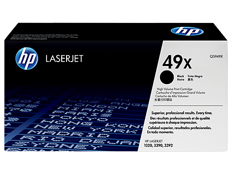 HP 49X Yüksek Kapasiteli Siyah Orijinal LaserJet Toner Kartuşu (Q5949X)
