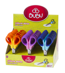 Bu-Bu Silikonlu Makas Sarı
