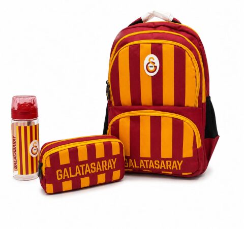 Galatasaray Lisanslı 3'lü Okul Çanta Seti