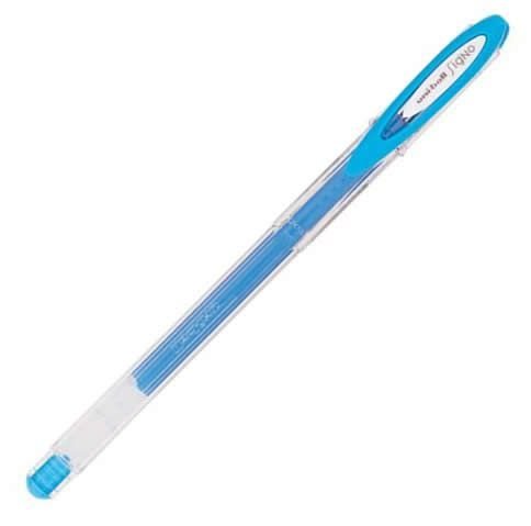 Uniball UM-120NM Signo NOBLE METAL 0.8 Jel Kalem Mavi
