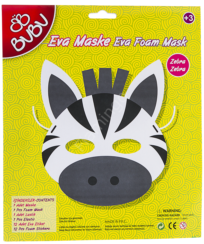 Bu-Bu Eva Zebra Maske