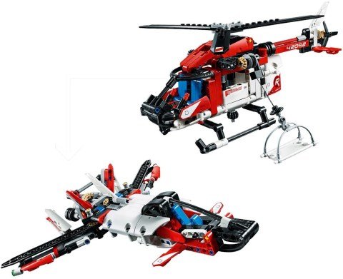 Lego Technic 42092 Kurtarma Helikopteri