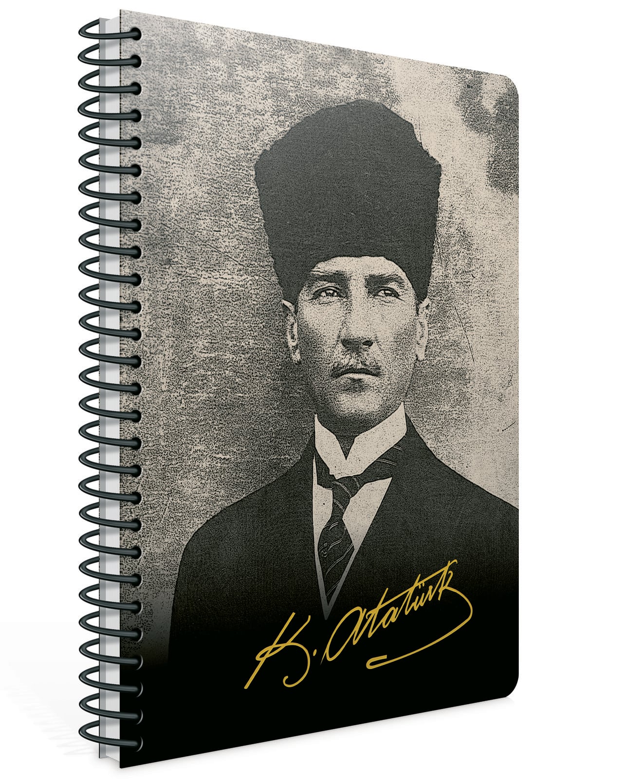 Gıpta Atatürk 2025 Spiralli Günlük Ajanda 17x24