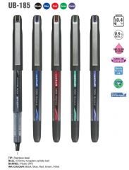 Uniball UB-185 VISION NEEDLE 0.5 İğne Uçlu Kalem Siyah