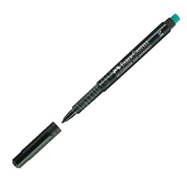 Faber Castell 1525 Permanent Asetat Kalemi(M) Siyah
