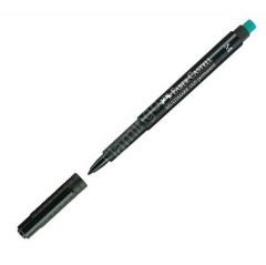 Faber Castell 1525 Permanent Asetat Kalemi(M) Siyah