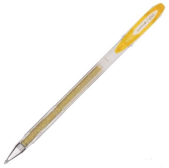 Uniball UM-120SP Signo SPARKLING 1.0 Jel Kalem Altın