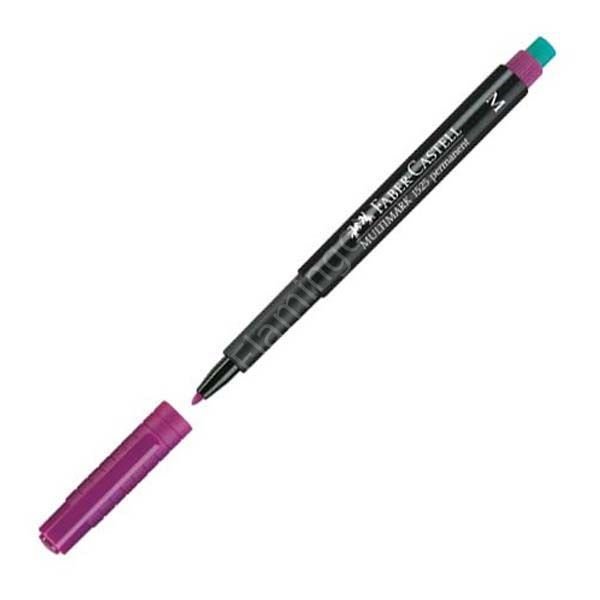 Faber Castell 1525 Permanent Asetat Kalemi(M) Mor