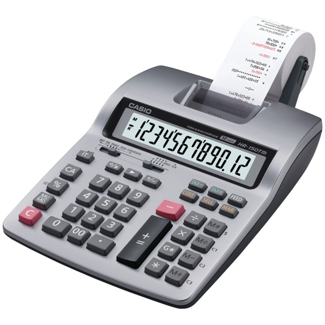 Casio HR-150RC Şeritli Hesap Makinesi
