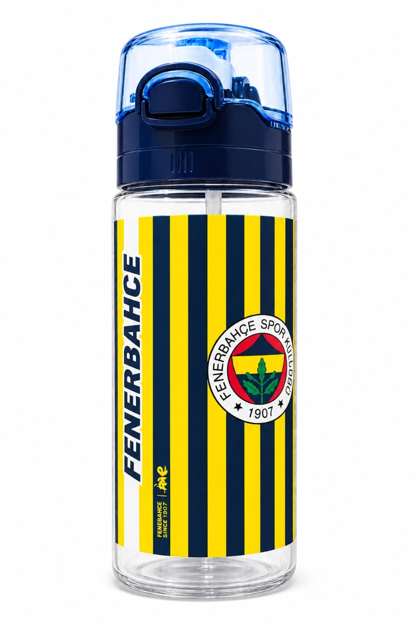Fenerbahçe Lisanslı 500 ml Plastik Matara Suluk