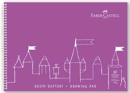 Faber Castell Resim Defteri 25x35 PP Kapak