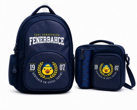 Fenerbahçe Lisanslı 2'lü Okul Çanta Seti