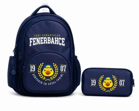 Fenerbahçe Lisanslı 2'lü Okul Çanta Seti
