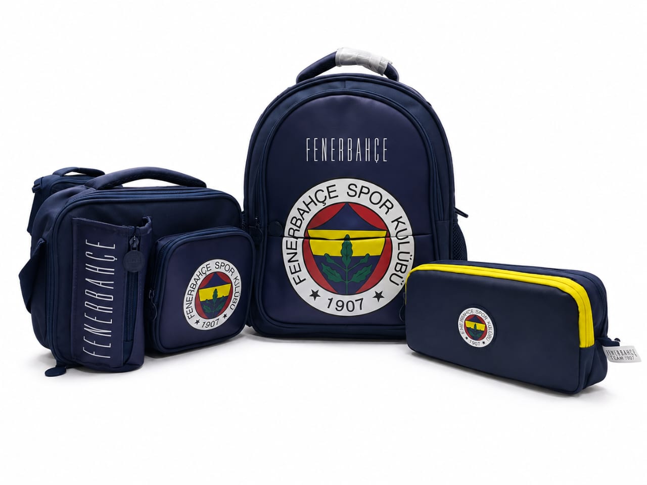 Fenerbahçe Lisanslı 3'lü Okul Çanta Seti