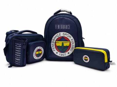 Fenerbahçe Lisanslı 3'lü Okul Çanta Seti