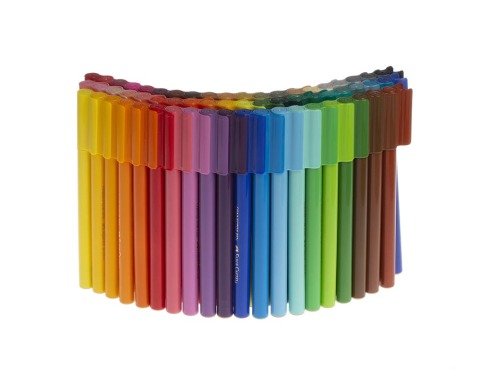Faber Castell Eğlenceli Keçeli Kalem Kartlı 60'lı Set