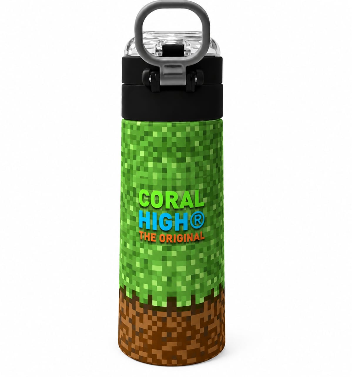 Coral High Kids High Craft Desenli Çelik Matara