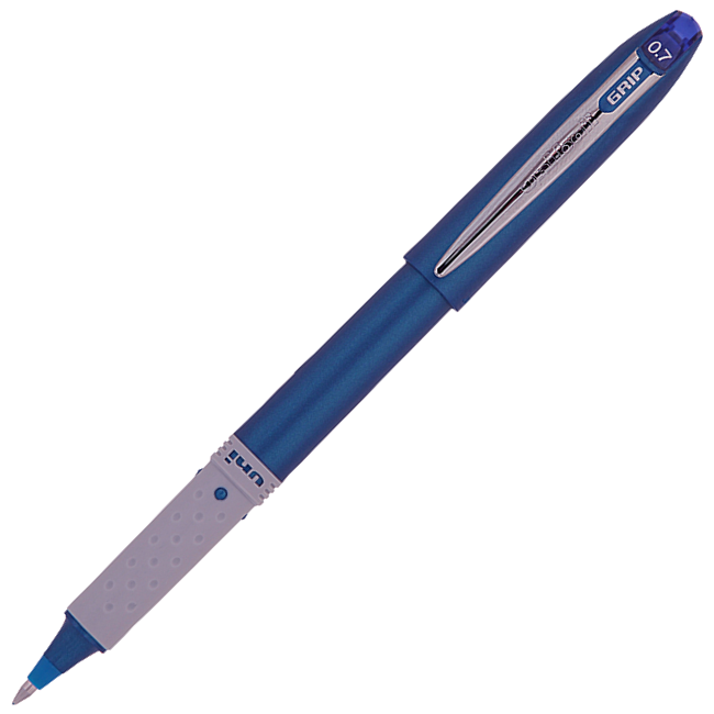 Uniball UB-247 GRIP fine 0.7 Roller Kalem Mavi